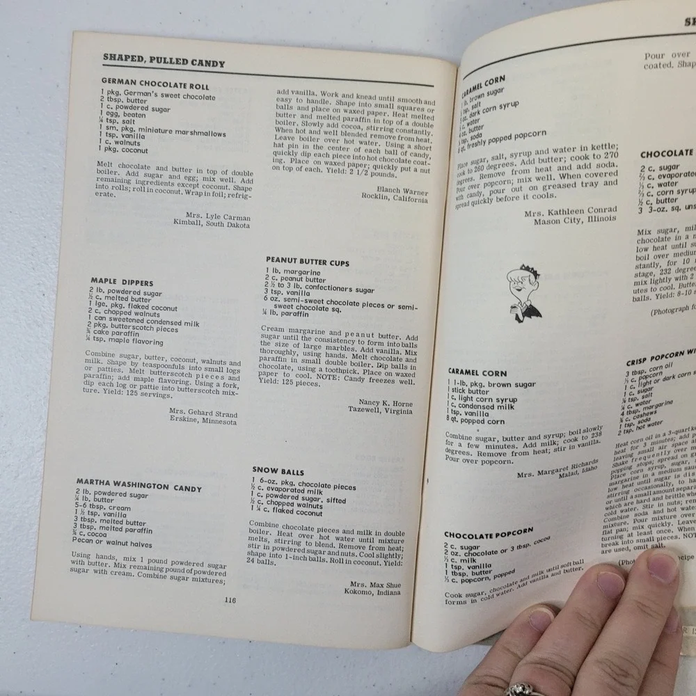 Favorite Recipes Press candy cookbook